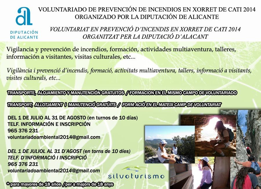 Voluntariado Ambiental Cartel-Julio2014